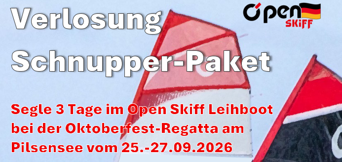 Open-Skiff-Schnupperpakete für Oktoberfestregatta zu gewinnen
